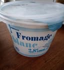 Fromage blanc 2,8% MG