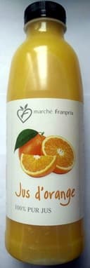 Jus d'Orange 100% pur jus