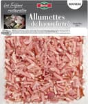 Allumettes de bacon fumé