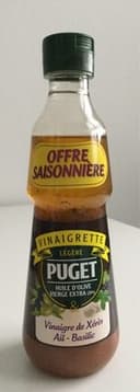 Vinaigrette au Vinaigre de Xeres ail basilic