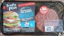 Idée burger 100% pur bœuf façon bouchère