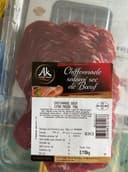 Chiffonnade salami sec de boeuf