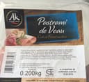 Pastrami de veau