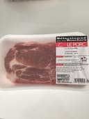 Côtés de porc échine