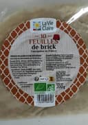 10 feuilles de brick