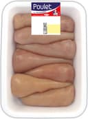 Escalopes de poulet blanc