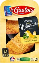2 Panés façon milanaise