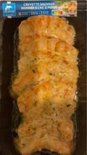 Crevettes sauvages marinées à l’ail et persil