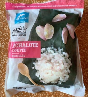 Echalote coupée