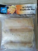 6 crêpes fruit de mer