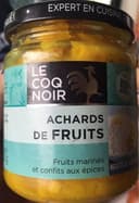 Achards de fruits