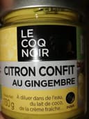 Citron confit au gingembre