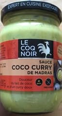 Sauce coco curry de madras
