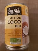 Lait de Coco Bio