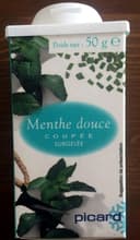 Menthe douce coupée