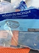 Moules du Pacifique cuites Et décoquillées