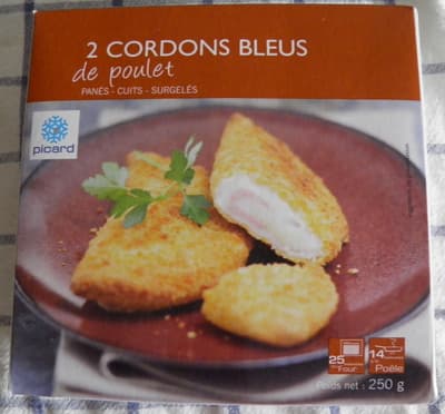 2 Cordons Bleus de Poulet