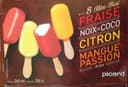 8 Mini Best Fraise / Noix de Coco / Citron / Mangue-Passion