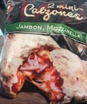 2 mini calzones jambon mozzarella
