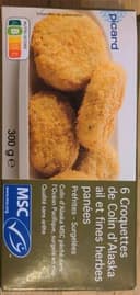 Croquettes de colon ail et fines herbes panées