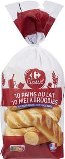 10 pains au lait