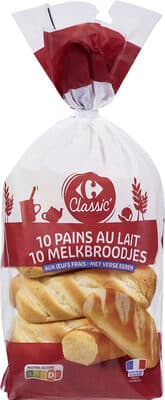 10 pains au lait