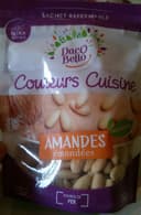 Amandes émondées