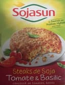 Steaks de soja tomate &basilic