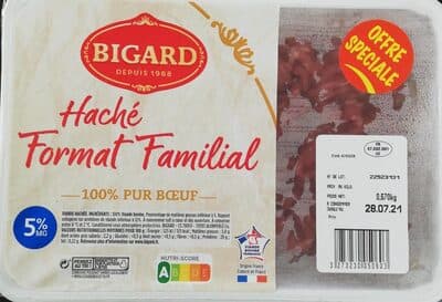 Haché Format Familial