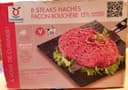 8 steaks hachés façon bouchère (15 % MG)
