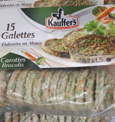 Galette Carottes Brocolis