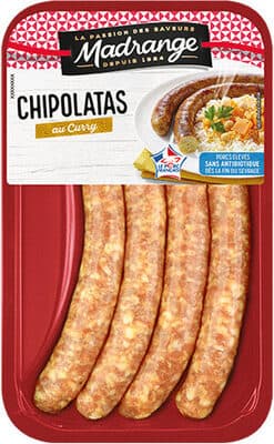 Chipolatas au curry