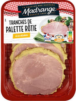 4 Tranches de Palette Rôtie à la Diable