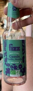 Cassis basilic menthe