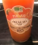 Jus de carotte orange bio