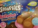 Bûchettes Smarties choco-noisette