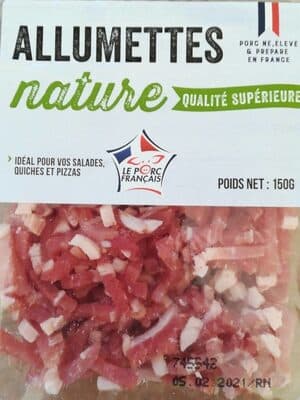 Allumettes nature