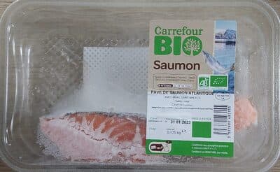 1 Pavé de saumon bio