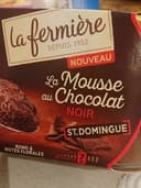 La mousse au chocolat noir
