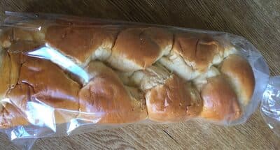 Brioche tressée 600 g
