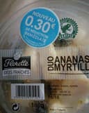 Duo ananas-myrtille