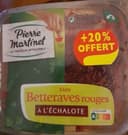 Mes Betteraves rouges à l'échalote