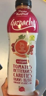 Gazpacho  4 légumes