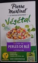 Salade de perles de blé à l'échalote