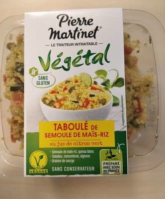 Taboulé de maïs-riz