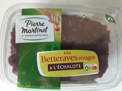 Mes Betteraves rouges À L'ÉCHALOTE