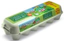 10 + 2 œufs offerts Baby Coque de poules élevées en plein air