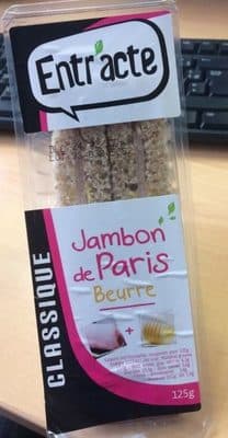 Sandwich Jambon Beurre Au Pain De Mie Complet