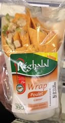 Wrap Poulet Caeser Galette Tomate