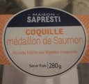 Coquille médaillon de saumon